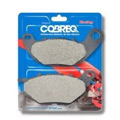 Pastilha de Freio Dianteira Mt 03 / Yzf R3 / Xmax 250 / Xmax 300 Cobreq Racing (Semimetálica)