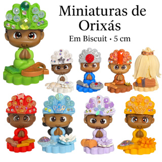 Miniatura Religiosa Orixá Baby  Biscuit 5cm – Pureza, Doçura e Proteção Espiritual Umbanda Candomblé em Oferta na Shopee