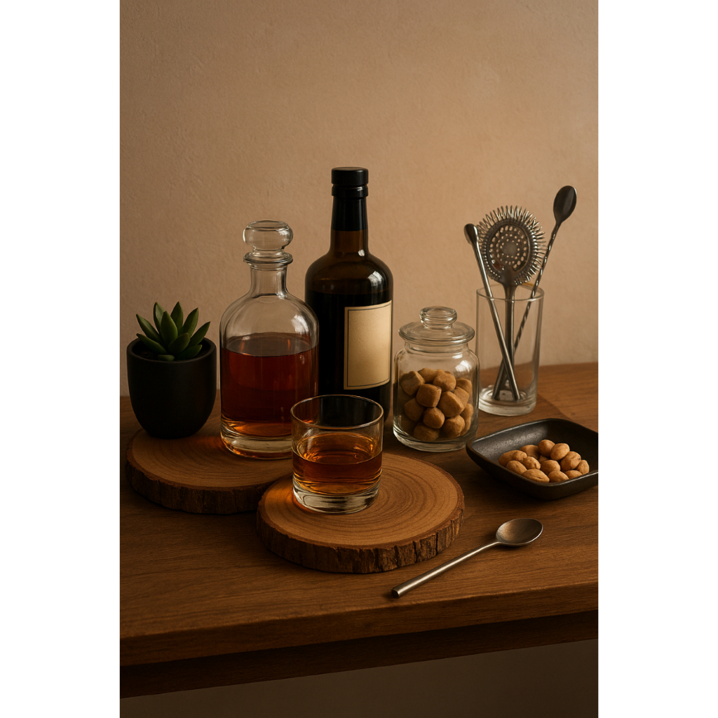 Kit com 2 ou 4 Bolachas de Madeira - Bandeja - Porta copo - Apoio de Panela – 9x1,6 cm | 10 x 1,6 cm | 18x17x2 cm