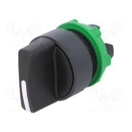 Zb5ad2 Cabeçote P/chave Seletora Ø22mm Plástico Preto