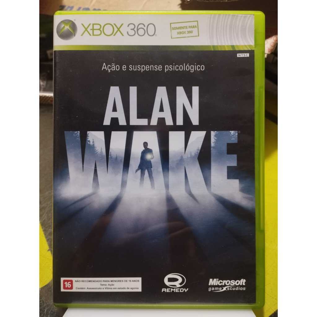 Alan Wake xbox 360 midia fisica original
