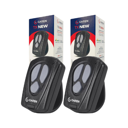 Kit 2 Controles Remoto para Portão Eletrônico 433Mhz Tx New Garen Ppa Ecp em Oferta na Shopee