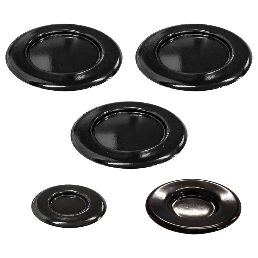 Kit 5 Tampinhas Espalhadores Para Fogão Realce Zeus Glass 5 Bocas em Oferta na Shopee