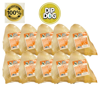 KIT Petisco cachorro 3 Orelha ou 5 orelhas ou 10 orelhas Bovina Caes mordedor natural desidratado em Oferta na Shopee
