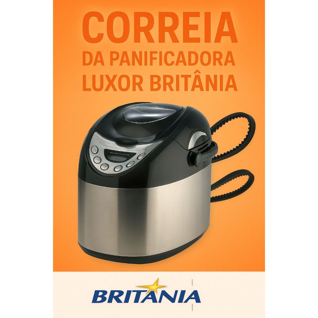 CORREIA PARA PANIFICADORA  LUXOR -11295 em Oferta na Shopee