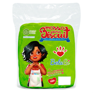 Massa para Biscuit BelaGi - Verde Limão 700g em Oferta na Shopee