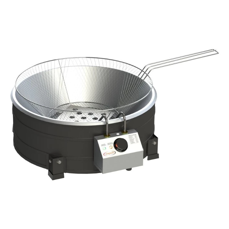 Fritador De Pastel Salgados Frituras Em Geral Fritadeira Elétrica De Mesa 10 Litros Com Cesto Itajobi Fogões