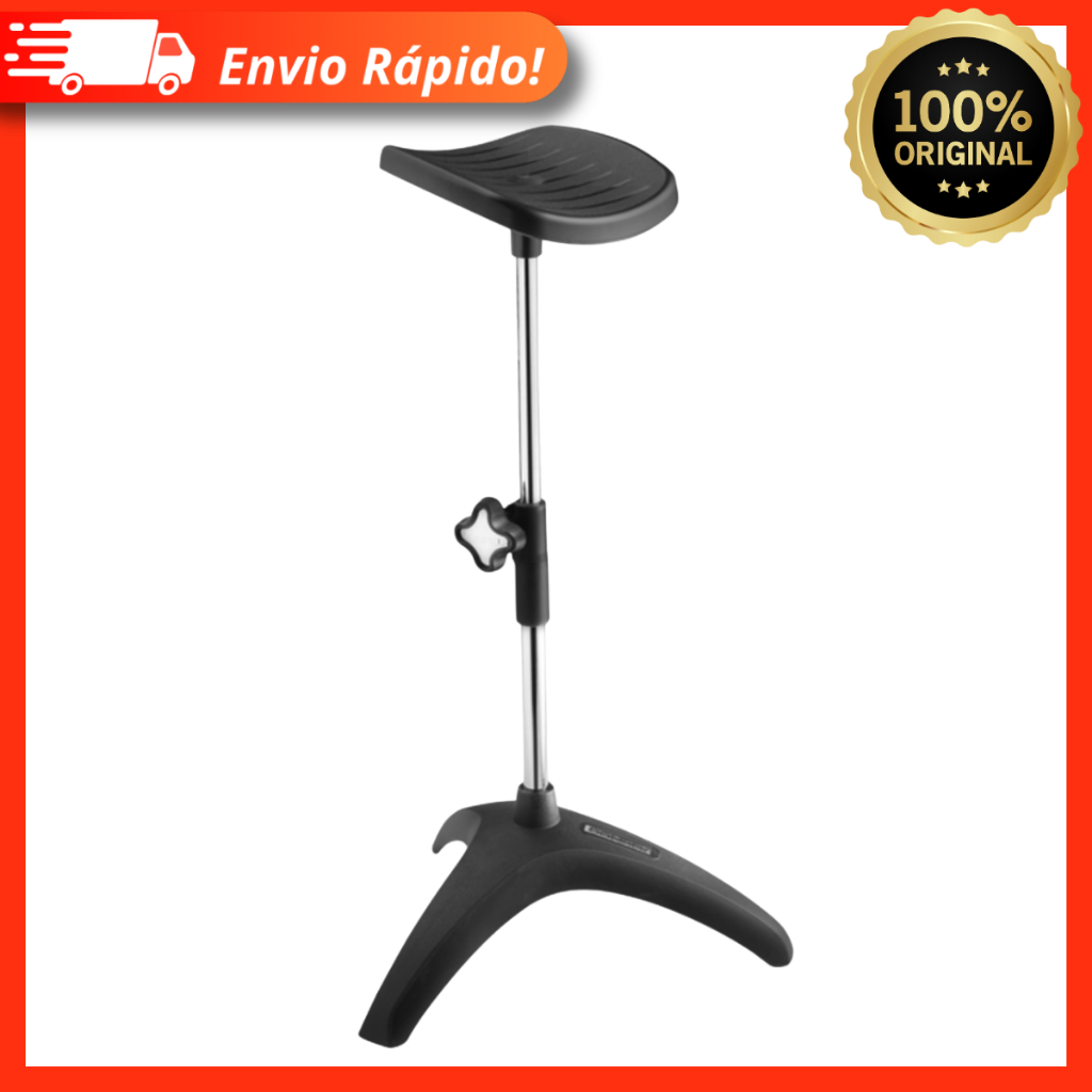 Apoio de Pés Para Pedicure Fixo Tripé Fix Dompel - Estável e Robusto