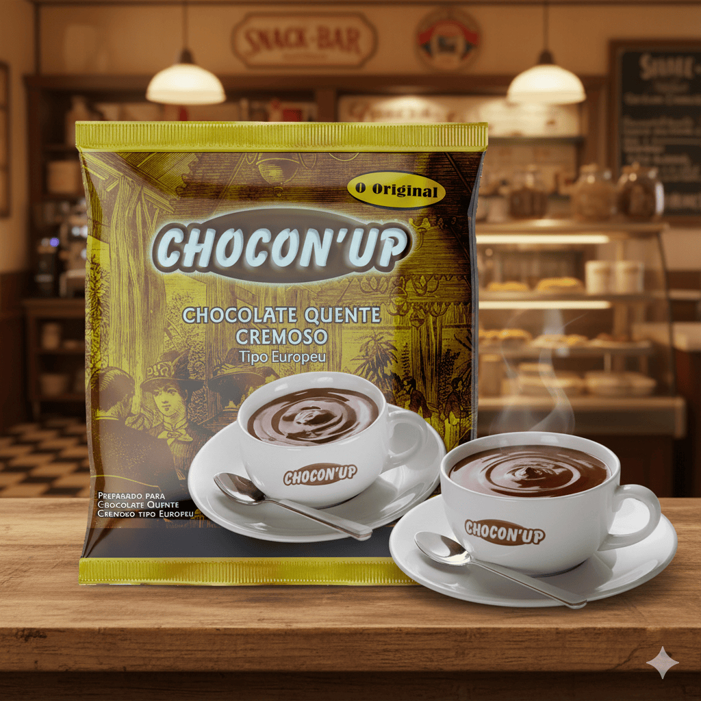 Chocolate Quente Cremoso Fácil Preparo Estilo Europeu Choconup / Chocon'up 200g