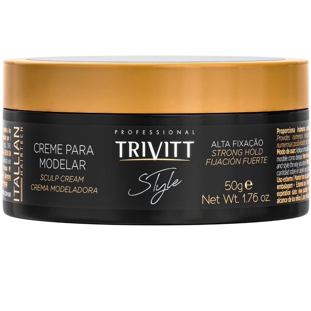 Creme Para Modelar Pomada Itallian Trivitt 50g em Oferta na Shopee