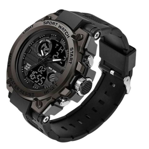 Relogio De Pulso Masculino Esportivo Sport Resistente Estiloso Analógico e digital em Oferta na Shopee