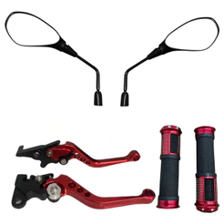 Kit Retrovisor + Manete + Manopla Honda CB300 CBX250 Twister CBX200 Strada (Freio a Disco)