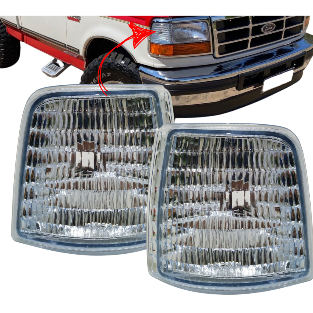 Lanterna Pisca Lateral F1000 1997 1998 1999 - Cristal