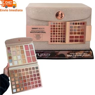 Paleta De Maquiagem Completa Estojo Multifuncional Sarah's Beauty em Oferta na Shopee