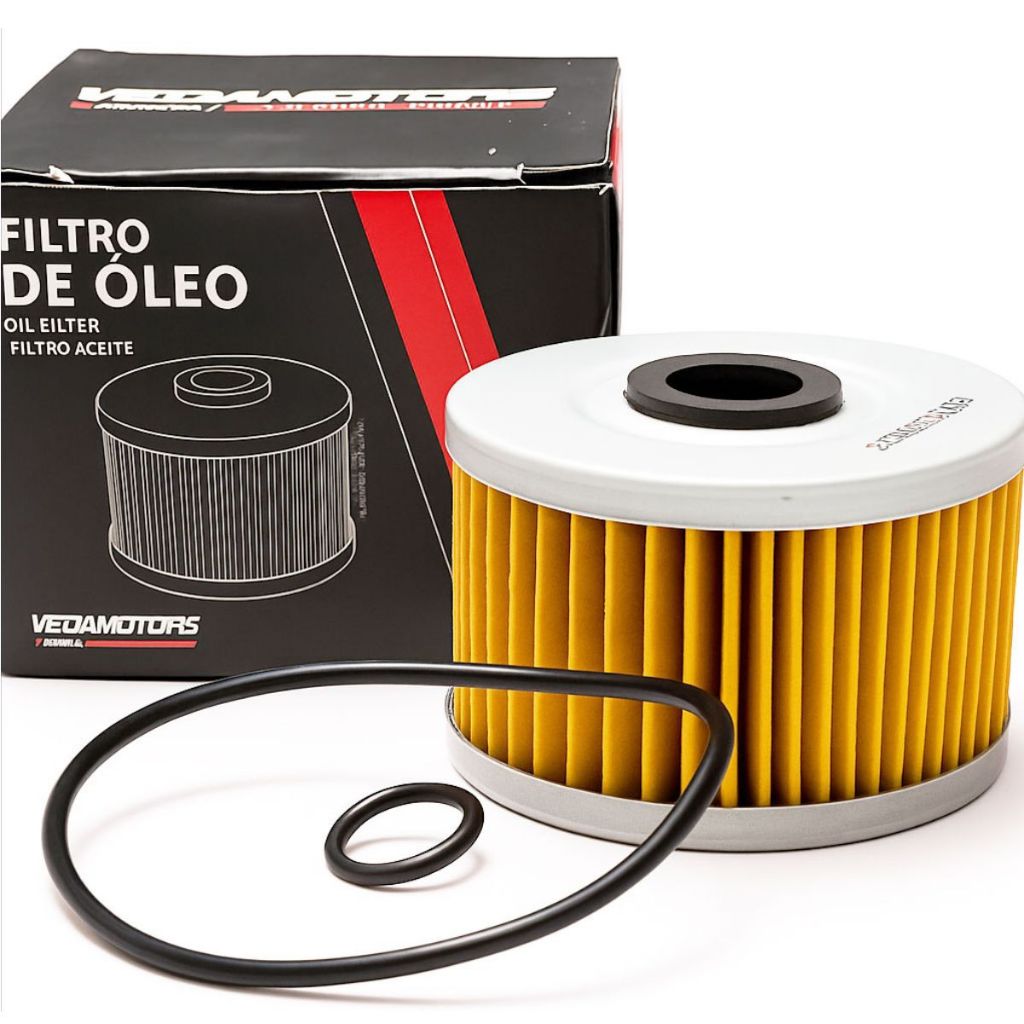Filtro de Óleo Cb 300f Twister / Cb 250f Twister / Xre 300 / Cb 300r / Tornado 250 Vedamotors em Oferta na Shopee