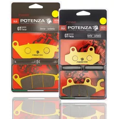 Kit Pastilhas de Freio Versys 300 2017-2024 Potenza Gt Forza