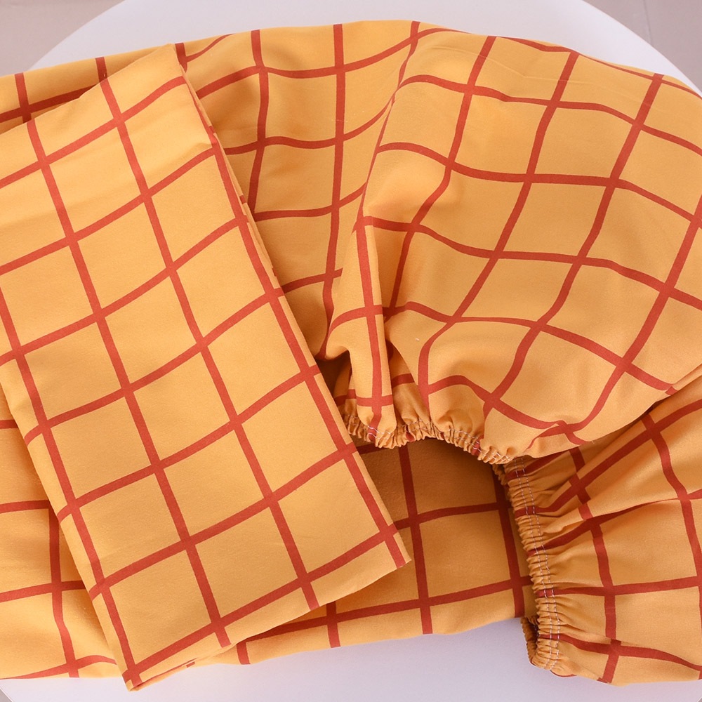 Jogo de Lençol Estampado Micropercal para Berço Padrão Americano - 02 Peças