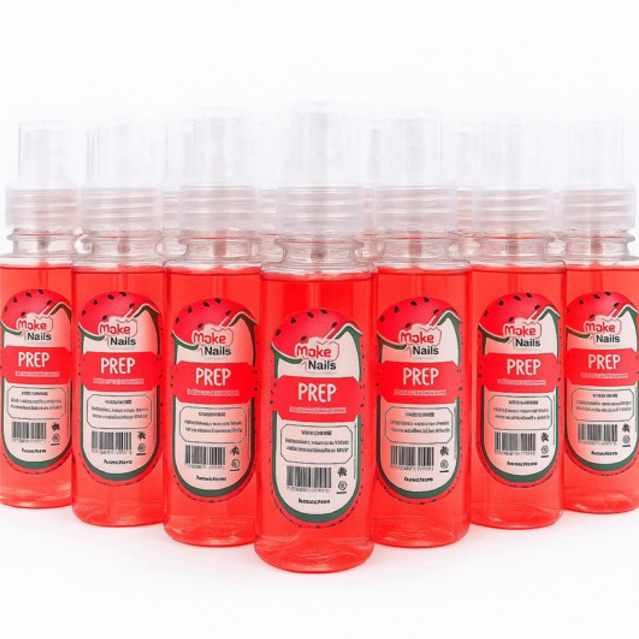 kit 5 prep 120 ml para cuidados com as unhas, gel acrigel porcelanas e fibra de vidro para manicure profissional