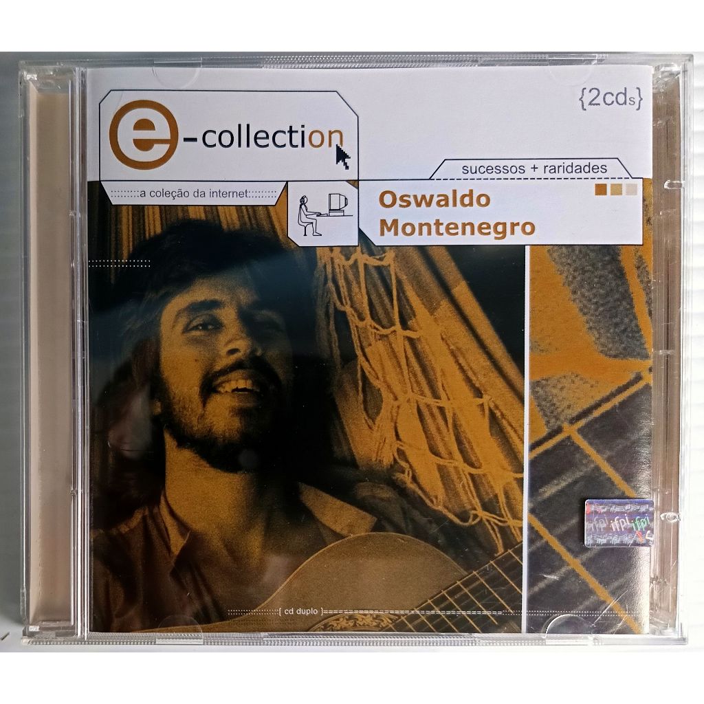 Cd Duplo Oswaldo Montenegro E-collection Sucessos + Raridades