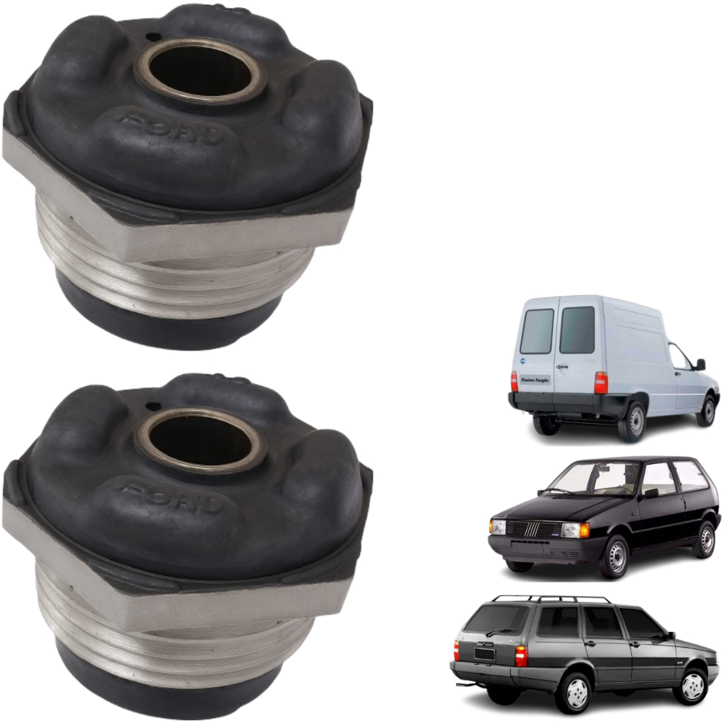 Par Coxim Superior Amortecedor Traseiro Uno Premio Elba Fiorino 7635228 50003043 em Oferta na Shopee