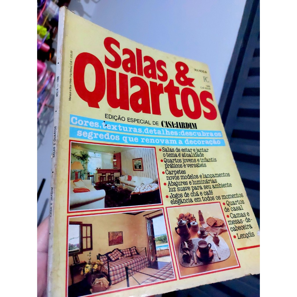 REvista Salas e Quartos 1988