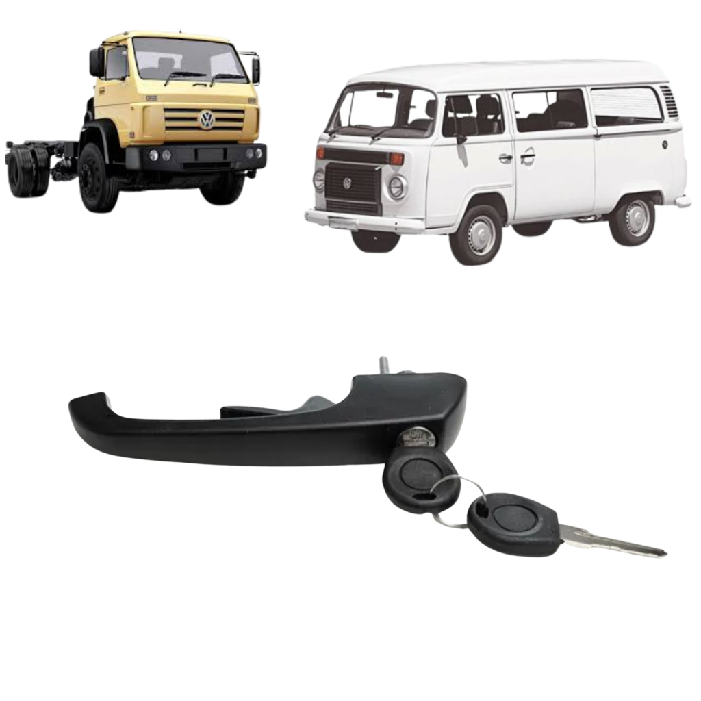 Macaneta externa porta Dianteira Kombi 75/13 ou Caminhão Delivery e Worker 81/18