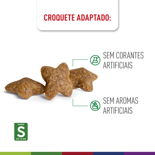 Detalhes do Ração Seca Royal Canin Mini Adult 8+ para Cães Adultos de Porte Pequeno com 8 Anos ou mais - 2,5 Kg