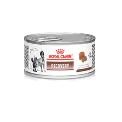 Kit 5 Ração Úmida Royal Canin Lata Veterinary Diet Recovery para Cães e Gatos em Recuperação - 195 g