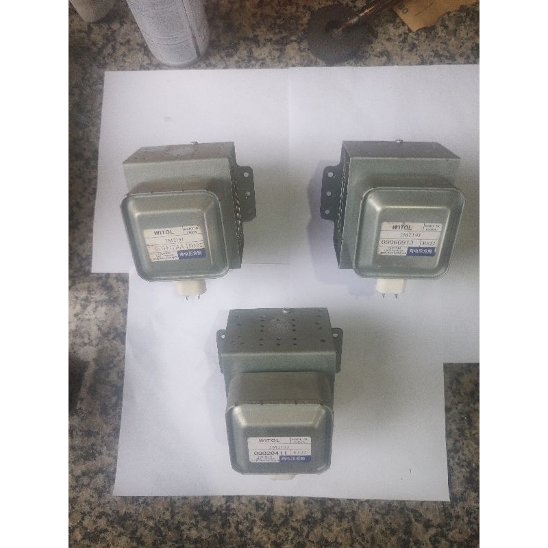 3 magnetron 2m219j para microondas MEF41