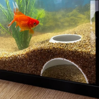 Esconderijo De Peixes e Camarão Para Aquários de Canto Protetor De Criação Toca Decoração Caverna Botia Cardinal em Oferta na Shopee