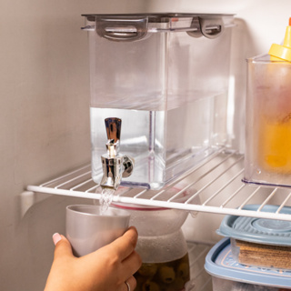 Reservatório Dispenser de Água Para Geladeira Com Torneira 6 L em Oferta na Shopee