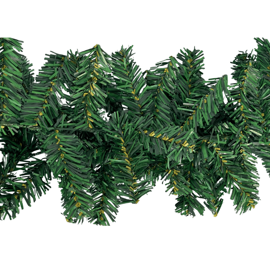 Festão Aramado Natal Grosso Luxo 2,7M C/ 200 Galhos Cheios Flexível Decoração Natalino