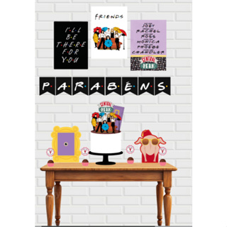 KIT SÓ UM BOLINHO SIMPLES FRIENDS em Oferta na Shopee