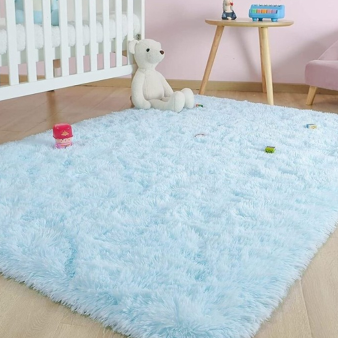 Tapete Grande Peludo Felpudo 2,0 x 2,4 m Sala Decorativo Antiderrapante 2,0 x 2,4 m