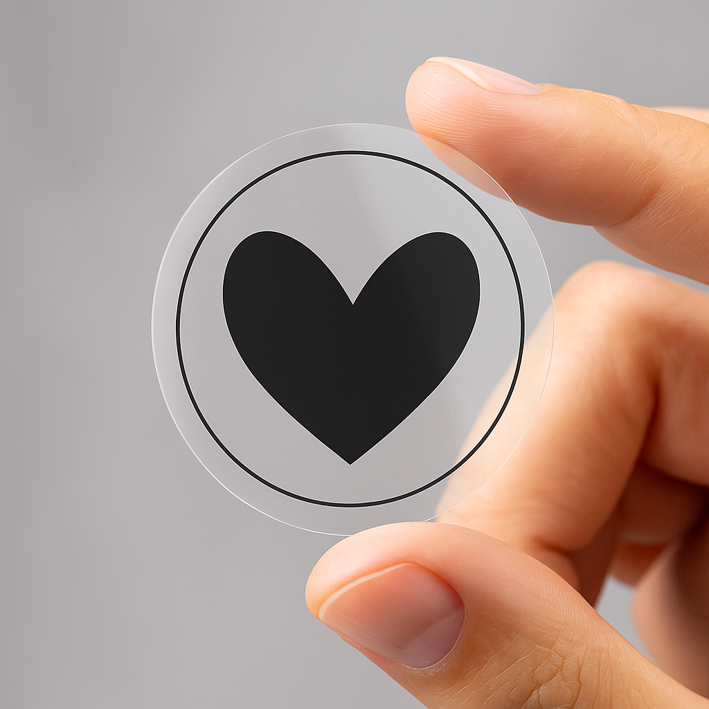 Kit 120 Etiquetas Adesivas Lacre Coração ❤️ Ideal para Embalagens e Presentes em Oferta na Shopee