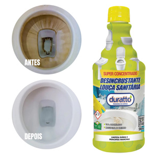 DESINCRUSTANTE LOUÇA SANITARIA 500ML DURATTO em Oferta na Shopee