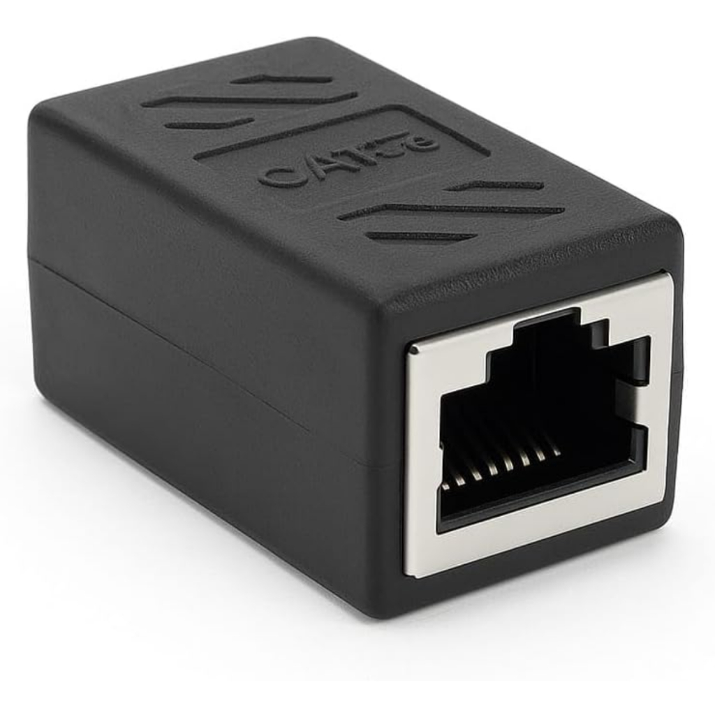 Adaptador Extensor Emenda Para Cabo De Rede, Cat5/6/7
