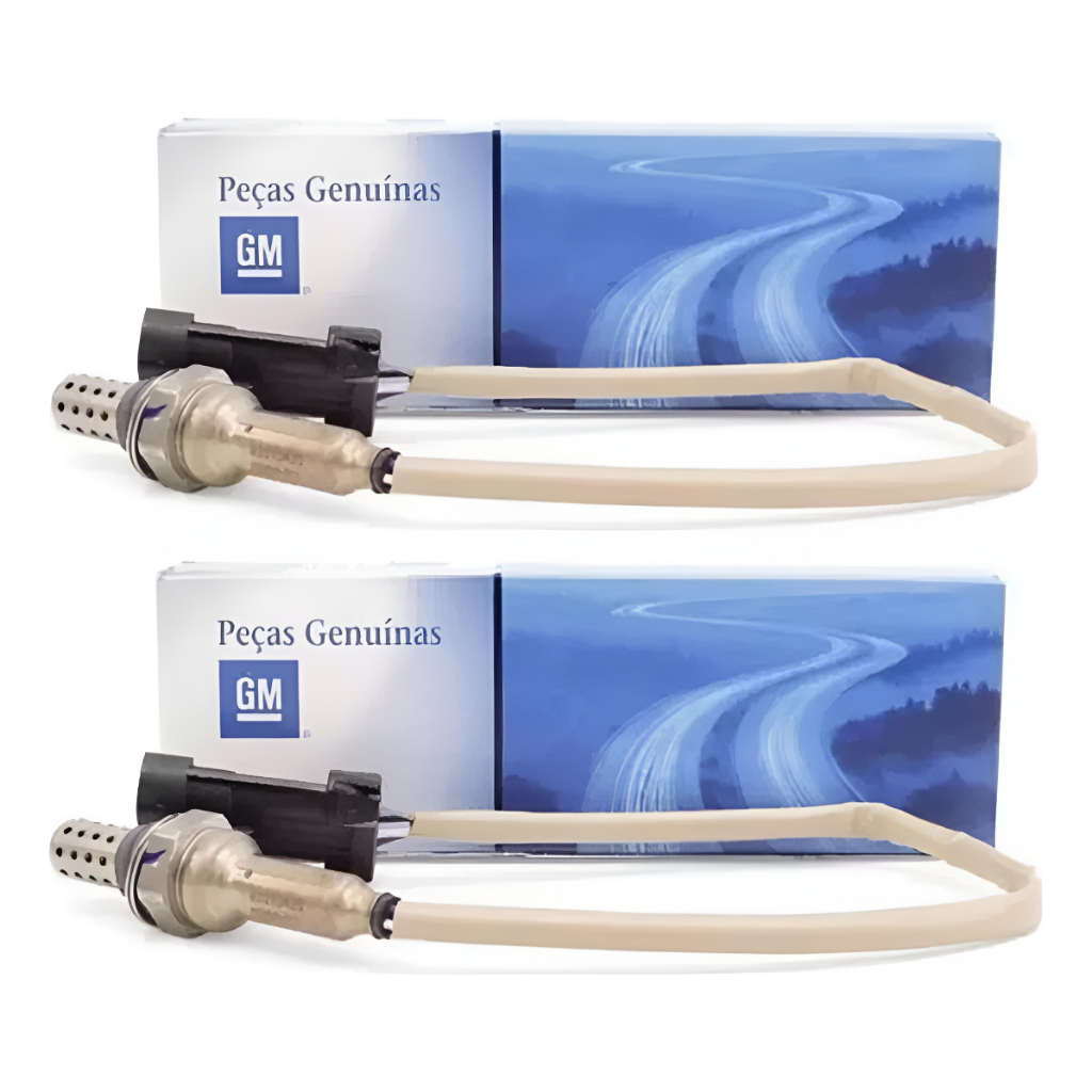 Kit 2 Sondas Lambda Pré E Pós Original Gm Celta 2009 A 2014  Corsa 2007 em diante. / 93310435 / ES20331/ OZA112A7/ em Oferta na Shopee