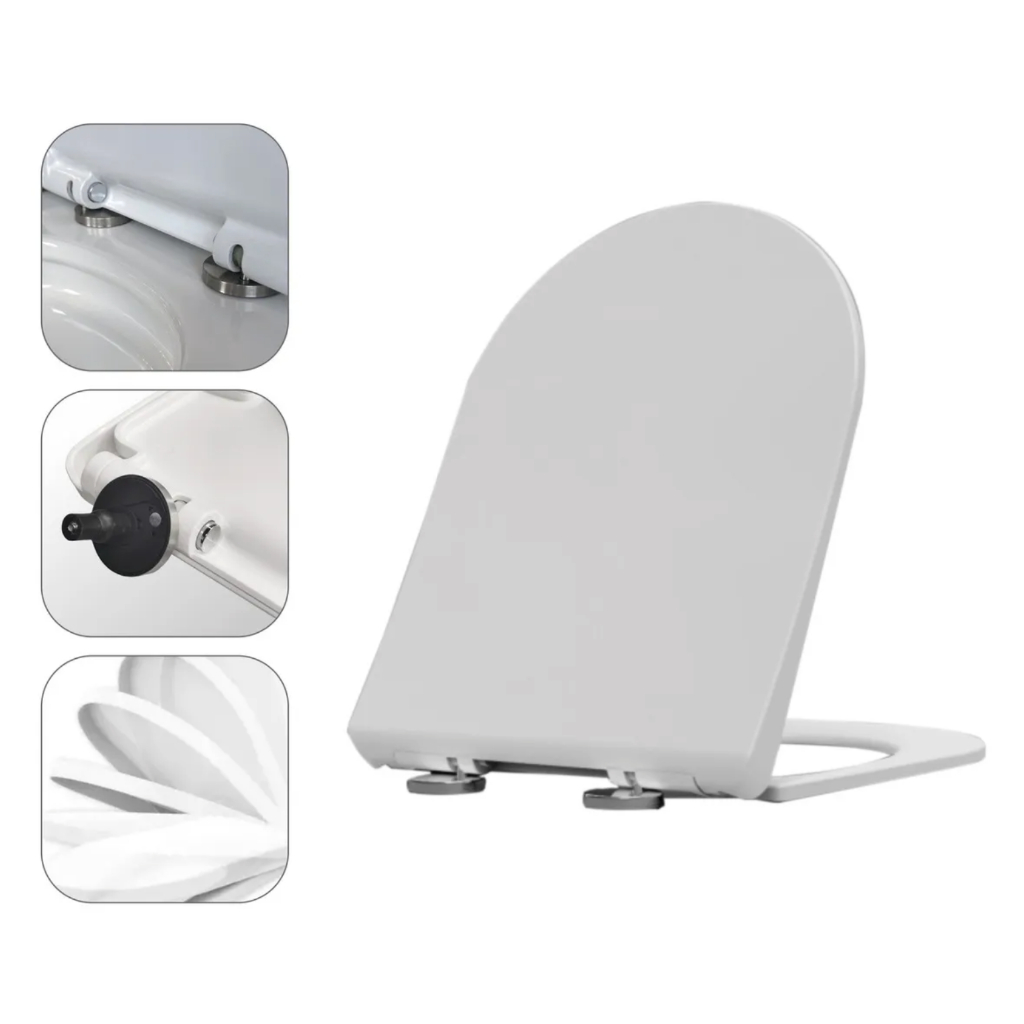 Assento Sanitário Tampa de Privada Vaso Inowar  Branco Compatível Deca Diversas Marca