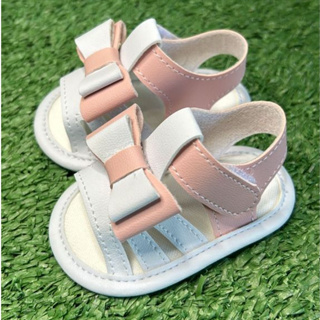 Sandália para Bebê Laço Delicado - Sandalinha Recém Nascido Menina Confortável em Oferta na Shopee