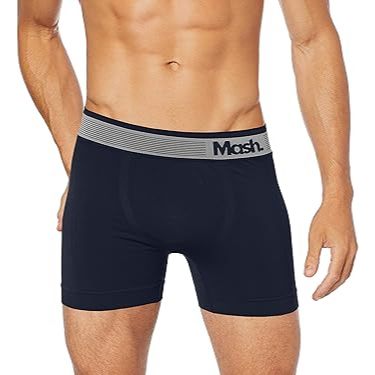 Cueca Boxer Mash 710.01 – Microfibra leve, toque gelado e conforto absoluto!