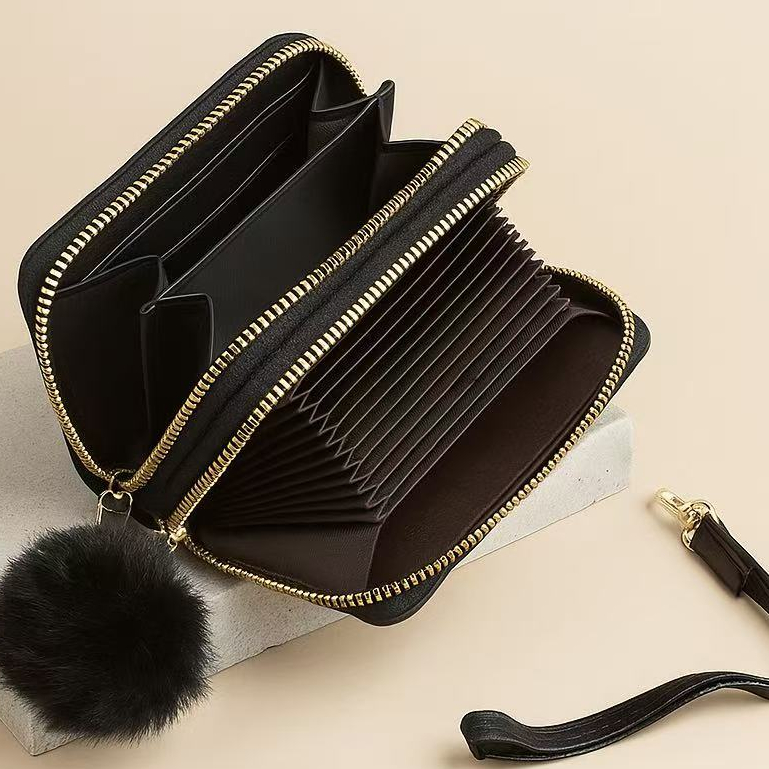 Carteira Feminina Porta Cartão 2 Ziper(114-10)