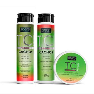 Kit Turbo Cachos - Definição e Fixação - Biofios Profissional - 3 Itens em Oferta na Shopee