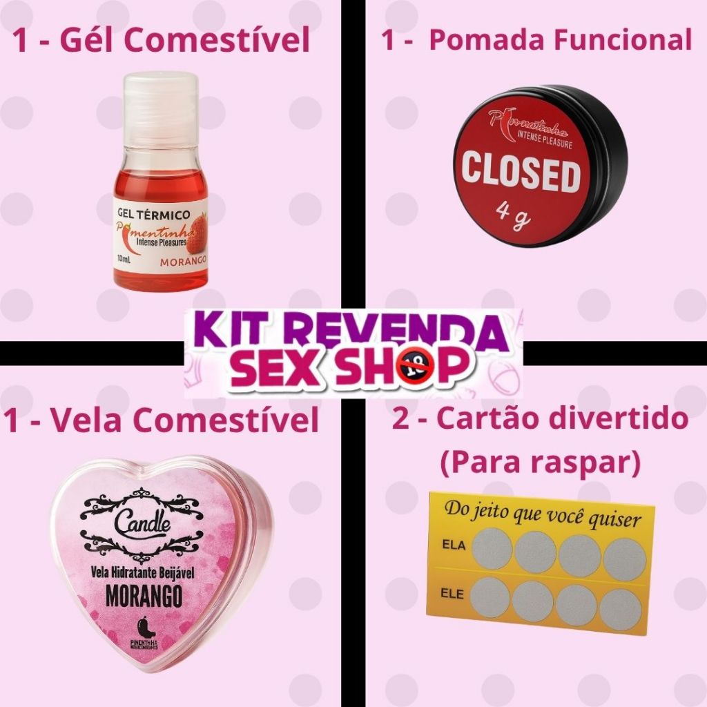 Detalhes do kit Sex Shop 10 Produtos Eróticos especiais anel peniano dado erótico preservativo