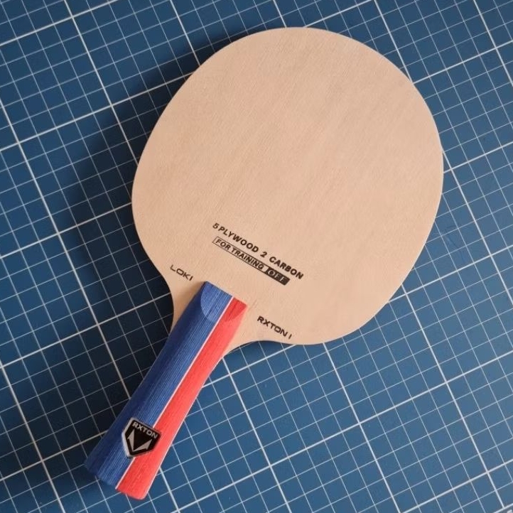 Raquete Profissional Tênis de mesa/ Ping Pong Loki Rxton1 Original Clássica/Classineta Azul e vermelha
