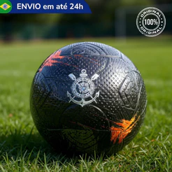Bola Futebol Corinthians Futebol Clube Oficial Autorizado com Selo Original N5 - Profissional