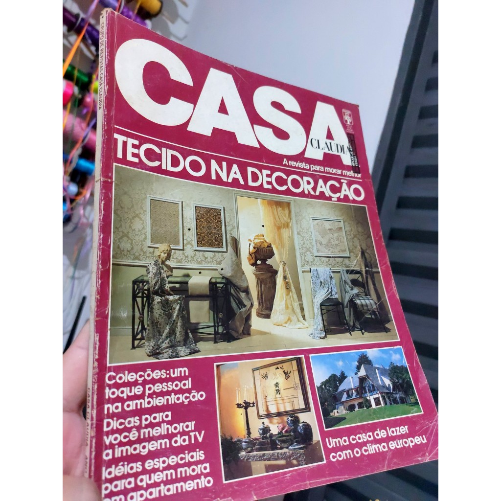 Revista casa Claudia Agosto 88