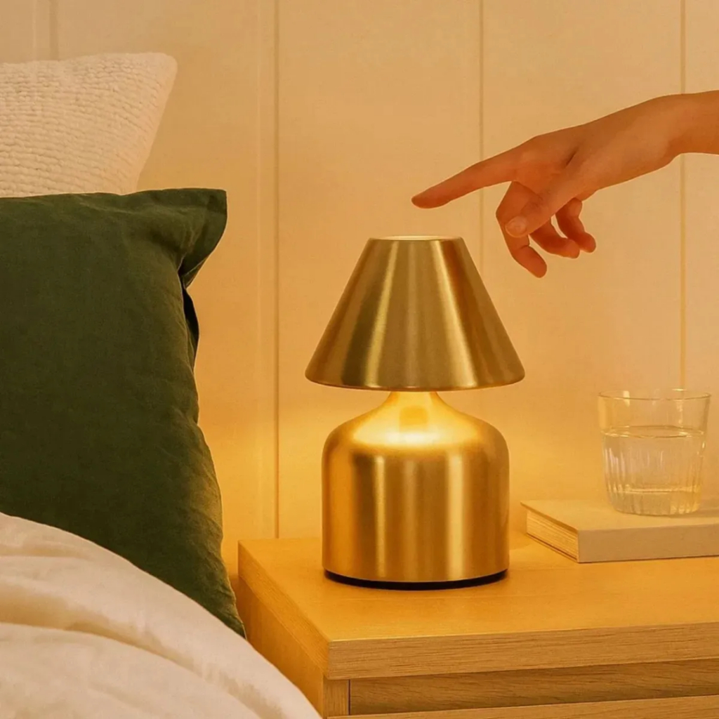 Mini Luminária de Mesa com USB Perfeita Para Quartos, Escritórios, Salas De Estudo - Sortida