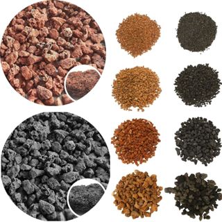 Lava Rock Black e Red – Pedra Vulcânica Natural para Substratos e Filtros em Oferta na Shopee