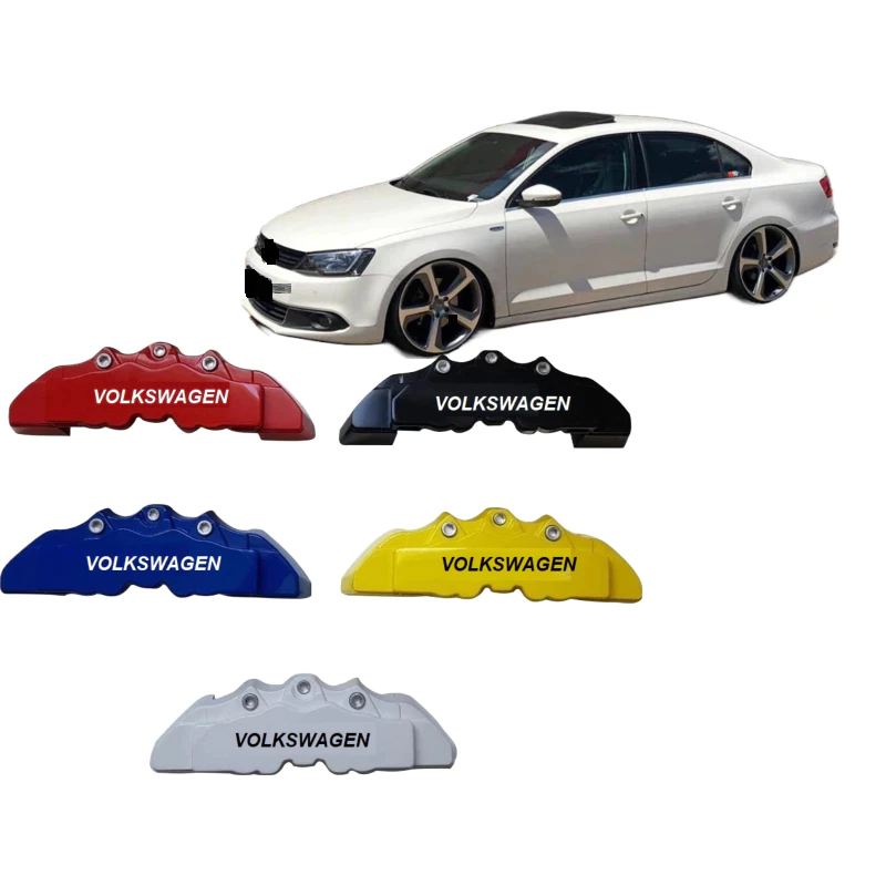 Capas de Pinça Freio Volkswagen 4 Peças + Cola Inclusa Instalação Fácil e Rápida